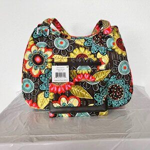 NWT Vera Bradley Emily satchel with matching gently used trifold wallet